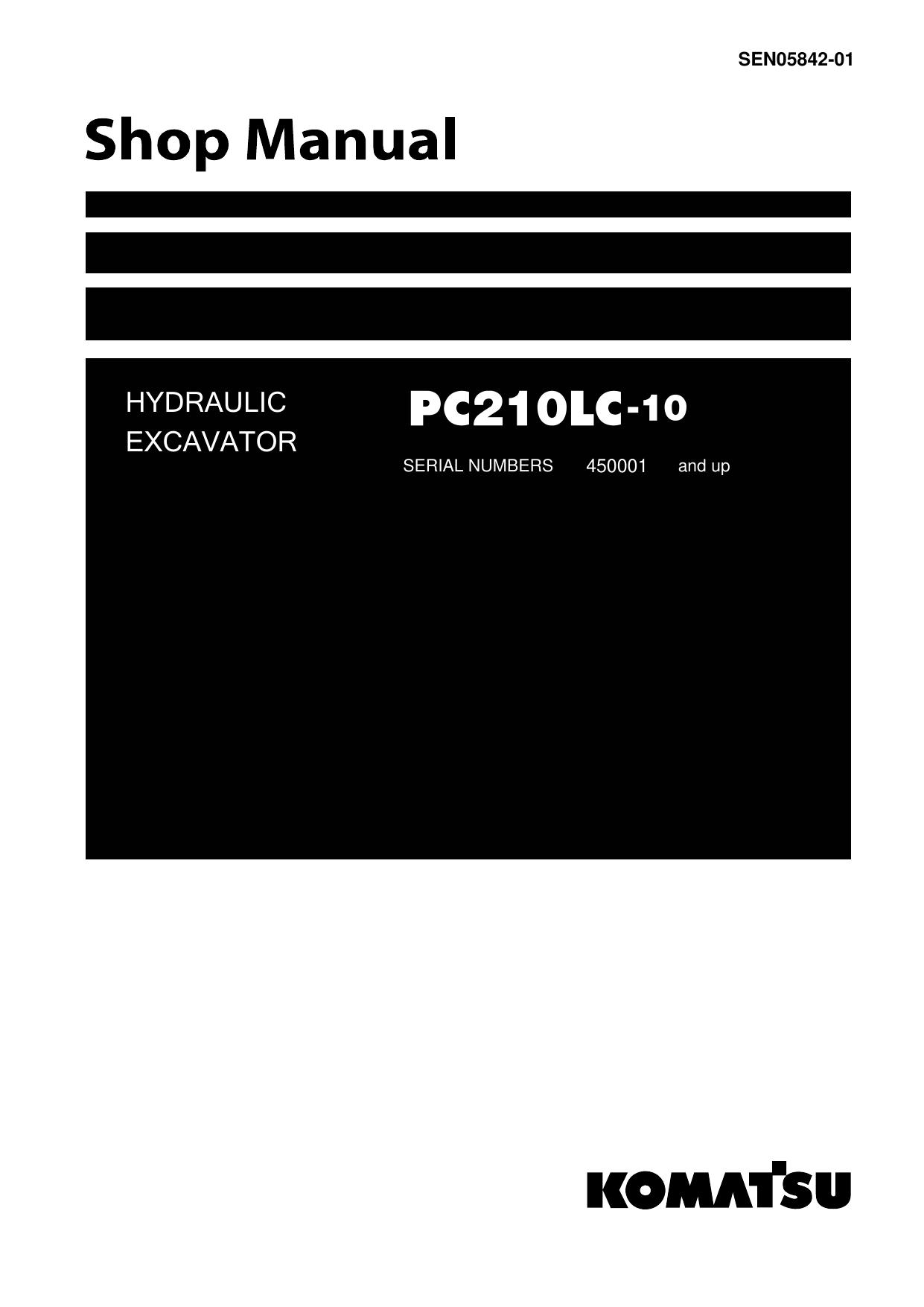 PC210LC-10 Shop Manual